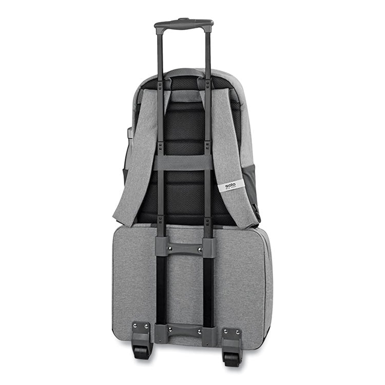 Re:Start Underseat Rolling Case, 15.6", 16 x 6 x 14, Light Gray