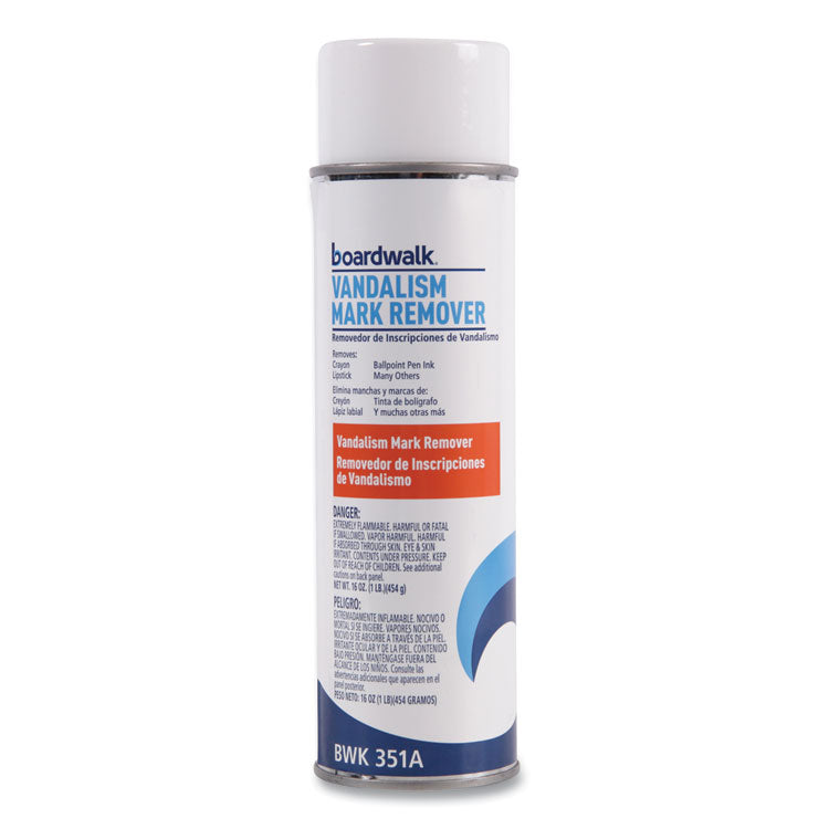 Vandalism Mark Remover, 15 oz Aerosol Spray, 12/Carton