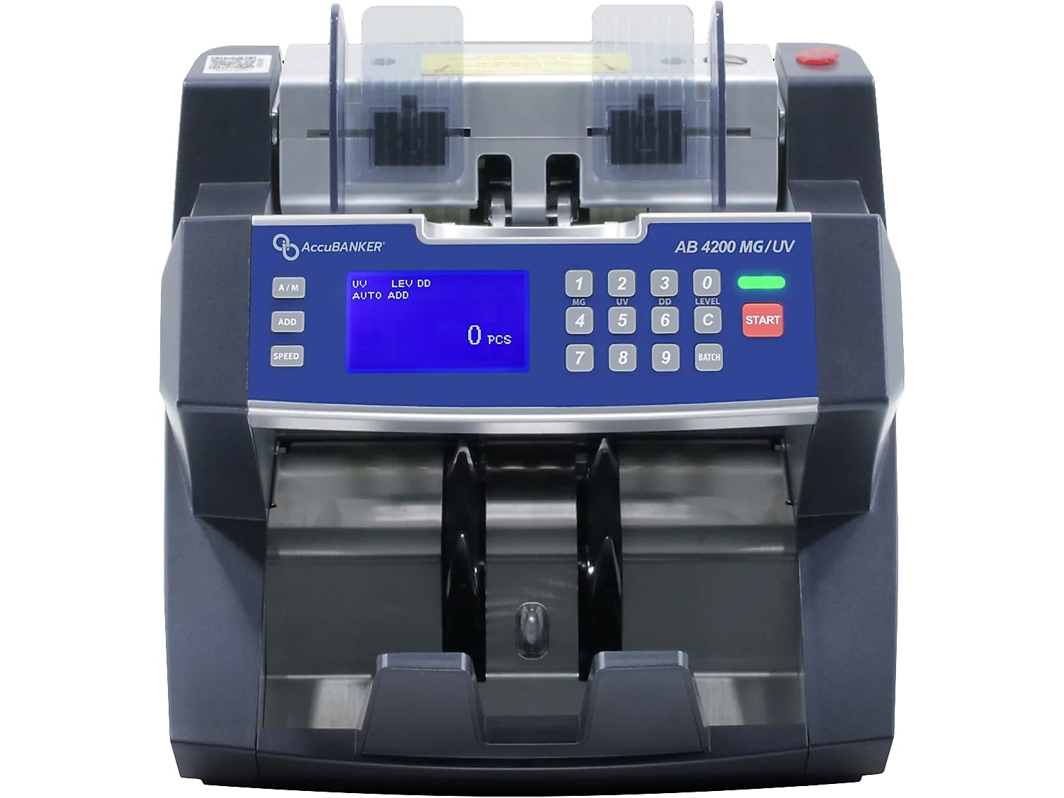 AccuBANKER AB4200 Commercial Bill Counter, Black/Gray (AB4200 MGUV)