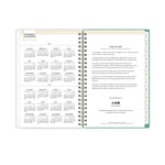 2026 Blue Sky Day Designer Peyton 5" x 8"  Weekly & Monthly Planner, Plastic Cover, Multicolored (103619-26)
