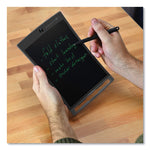 Jot 8.5 Reusable Writing Tablet, 8.5" LCD Screen, 6.75" x 0.62" x 10.37", Gray