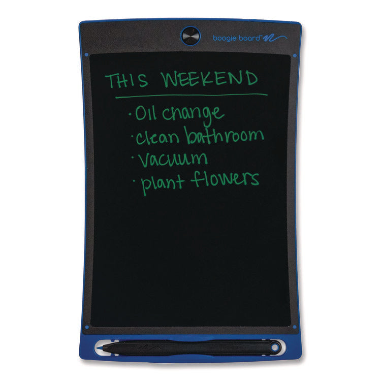 Jot 8.5 Reusable Writing Tablet, 8.5" LCD Screen, 6.75" x 0.62" x 10.37", Blue/Black