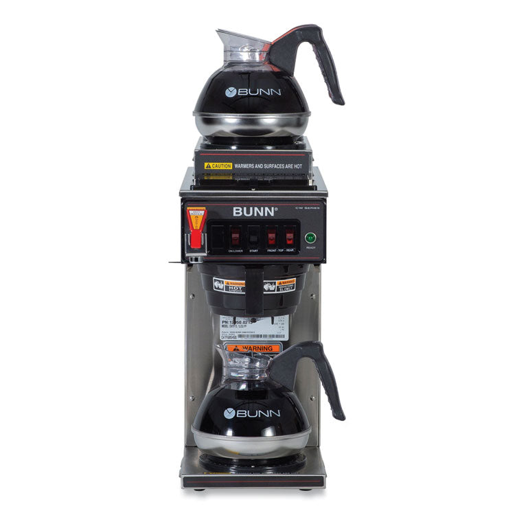 CWTF15-3 12 Cup Automatic Coffee Brewer, Gray/Stainless Steel