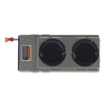 AXIOM DV-3 12-Cup Dual-Voltage Coffee Brewer with 3 Warmers, Silver/Black
