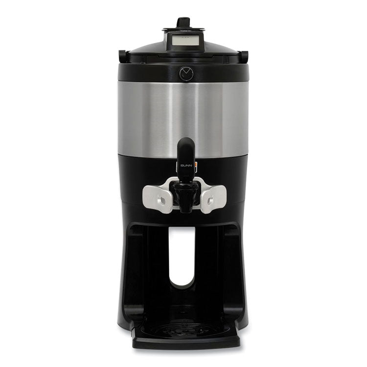 ThermoFresh Server, 128 oz, Silver/Black