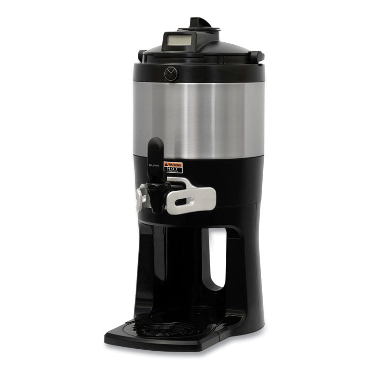ThermoFresh Server, 128 oz, Silver/Black