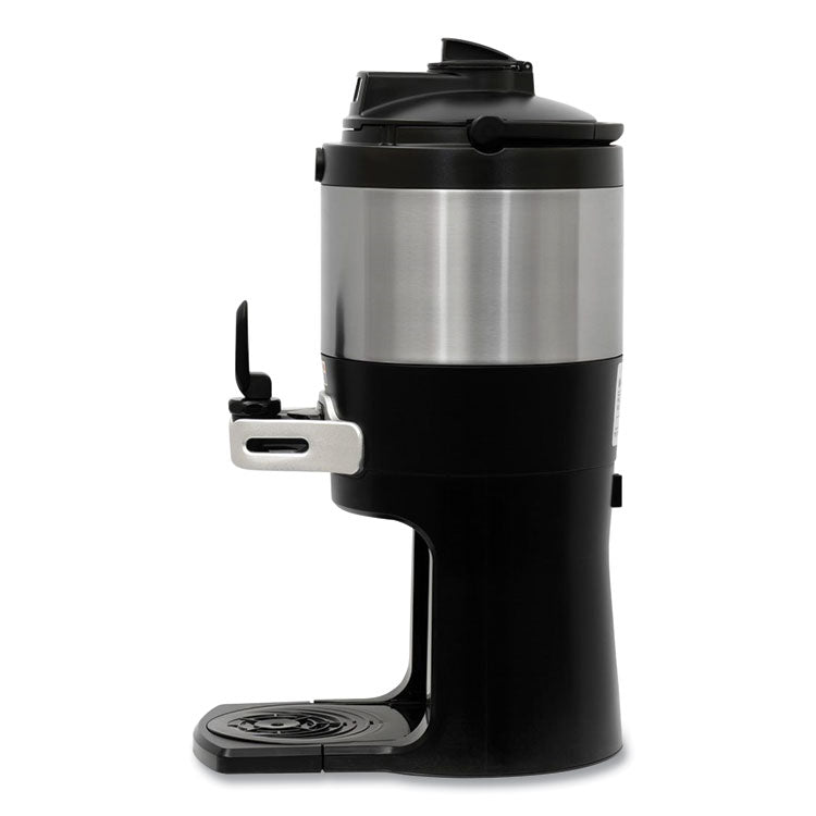 ThermoFresh Server, 128 oz, Silver/Black