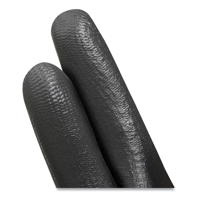 G40 Polyurethane Coated Gloves, EN388: 3131X, 15" Long, Medium, Black, 12 Pairs