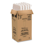 Cafe G Foam Hot/cold Cups, 24 Oz, Brown/green/white, 20/bag, 25 Bags/carton