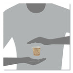 Single Sided Poly Paper Hot Cups, 4 Oz, Mistique Design, 1,000/carton