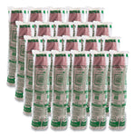 Single-Sided Poly Paper Hot Cups, 4 oz, Bistro Design, 50/Pack, 20 Packs/Carton