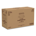 Dome Covers for Dinnerware, Clear, Plastic, 125/Bag, 4 Bags/Carton
