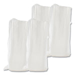 Dome Covers for Dinnerware, Clear, Plastic, 125/Bag, 4 Bags/Carton