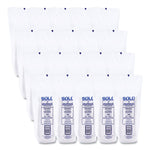 MicroGourmet Food Container, 8 oz, 4.1" Diameter x 1.14" h, Clear, Plastic, 500/Carton