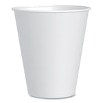 Double-Sided Poly (DSP) Paper Cold Cups, 12 oz, White, 2,000/Carton