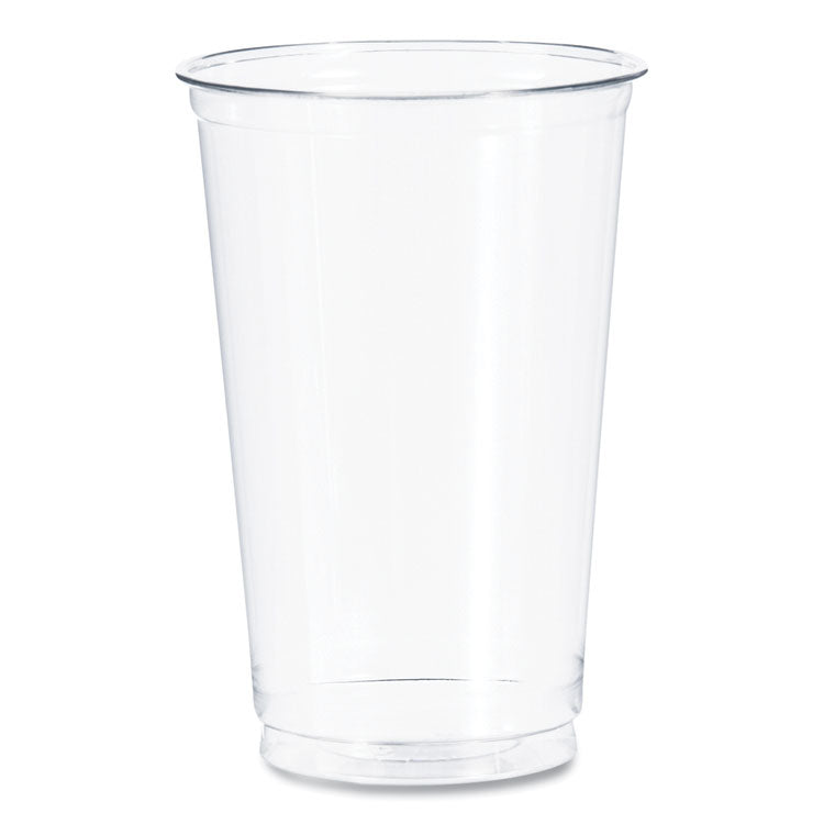 Ultra Clear PETE Cold Cups, 20 oz, Plastic, Clear, 50/Sleeve, 20 Sleeves/Carton