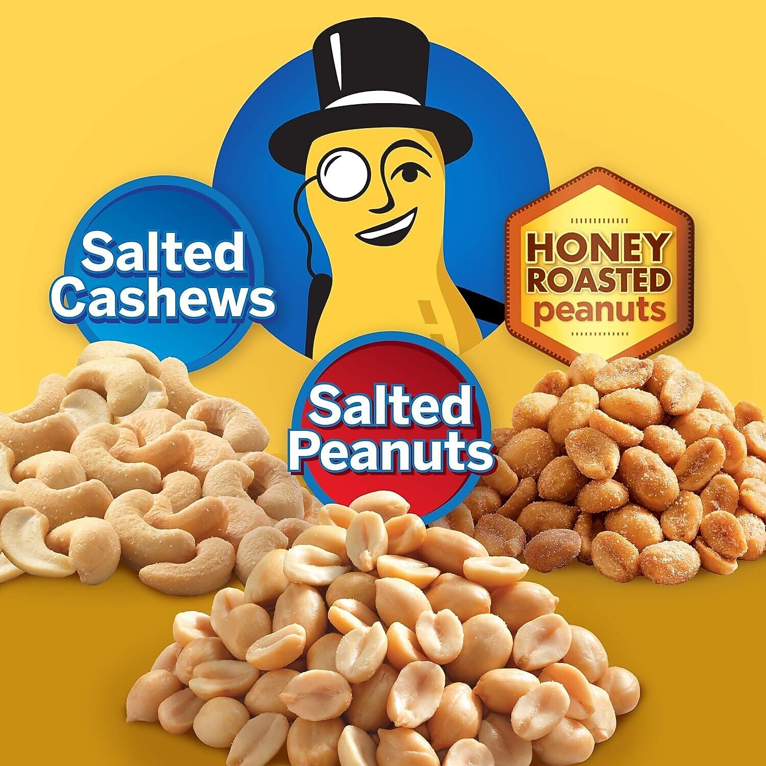 Planters Salted Nuts Variety Pack, 24 Packs/Carton (220-00423)