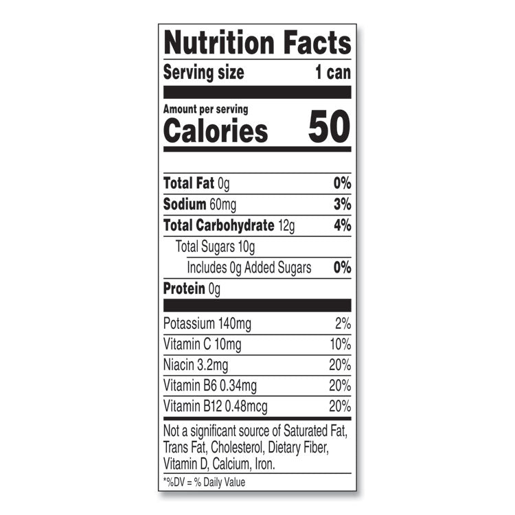 +ENERGY, Pomegranate Blueberry, 8 oz Can, 24/Carton