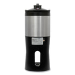 ThermoFresh Server with Mechanical Sight Gauge, 128 oz, Silver/Black