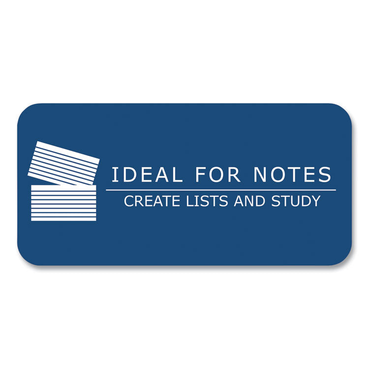Trayed Index Cards, Narrow Ruled, 3 x 2.5, 200/Tray, 36/Carton