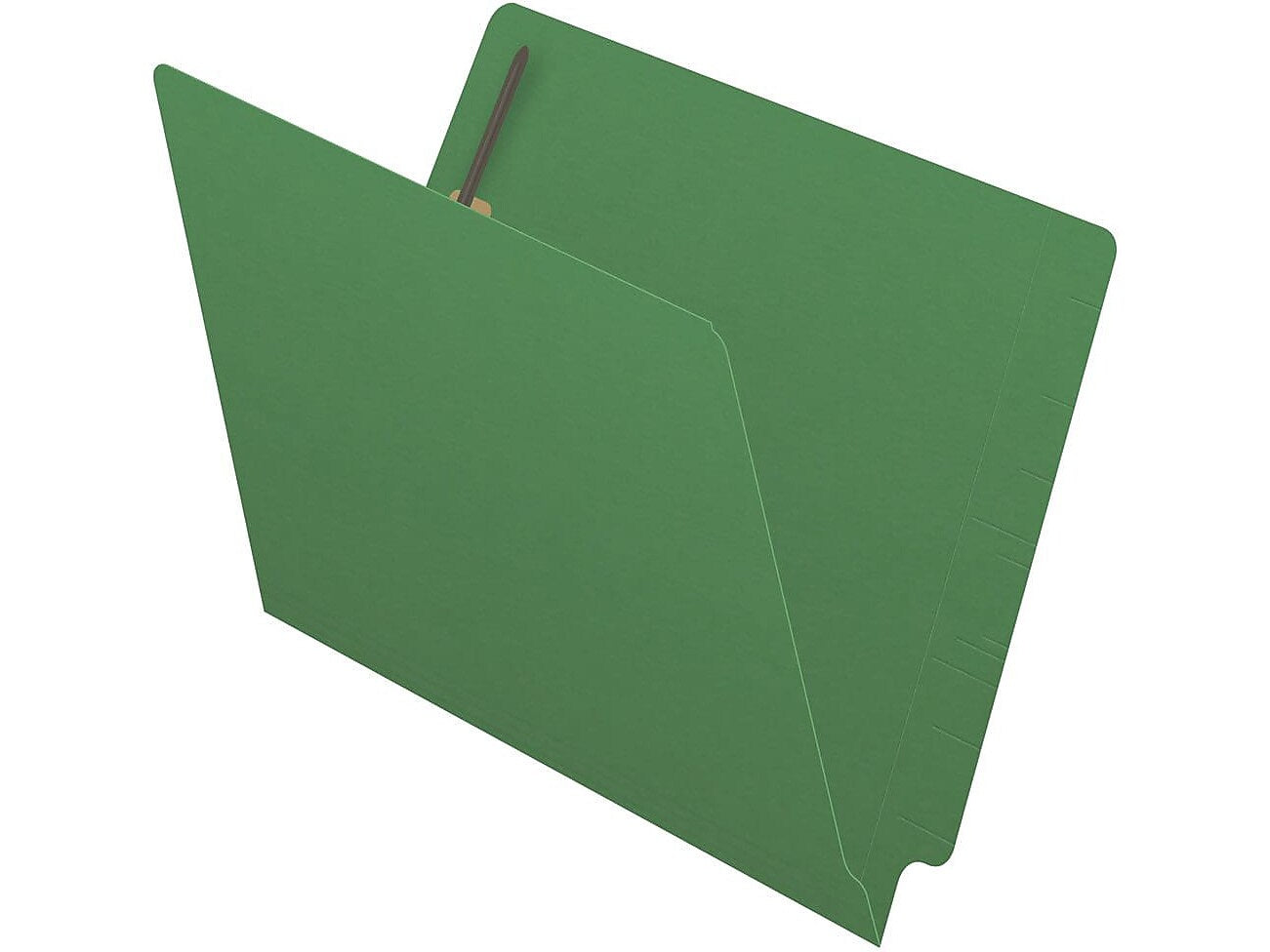 Medical Arts Press Reinforced End Tab File Folder, Straight Cut, Letter-Size, Green, 50/Box (S-01602-GRN)