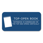 Memo Pad, Randomly Assorted Cover Color, Narrow Rule, 75 White 3 x 5 Sheets, 72/Carton