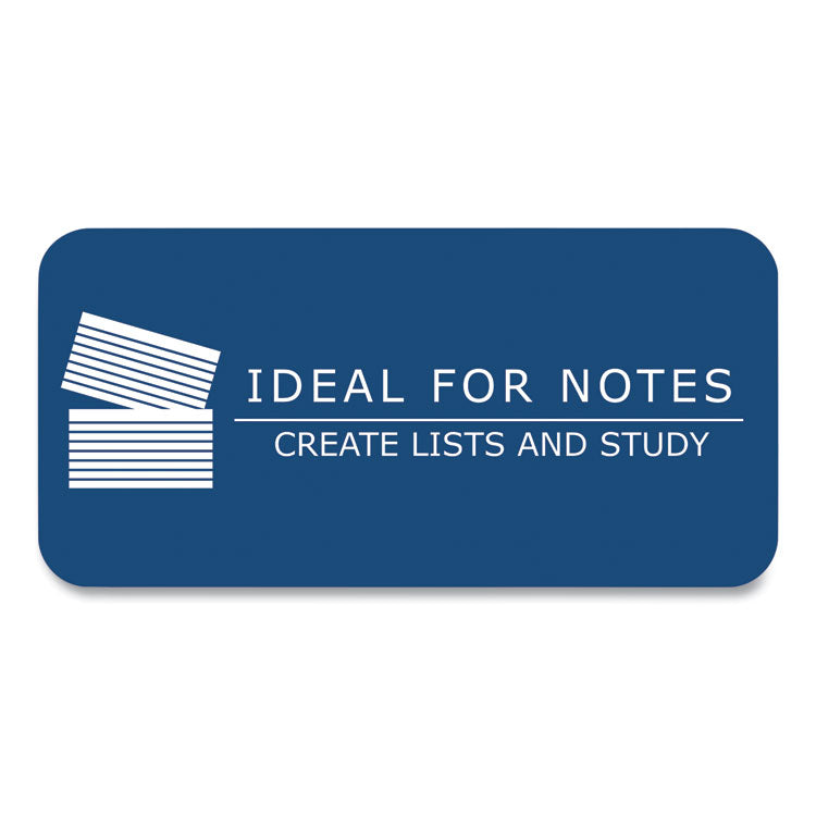 Trayed Index Cards, Narrow Rule, 3 x 5, 240 Cards/Tray, 36/Carton