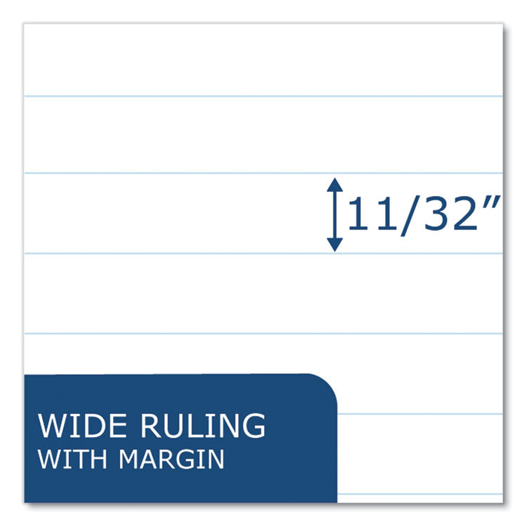 Examination Blue Book, Wide/Legal Rule, Blue Cover, (6) 8.5 x 7 Sheets, 1,000/Carton