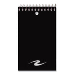 Memo Pad, Randomly Assorted Cover Color, Narrow Rule, 75 White 3 x 5 Sheets, 72/Carton