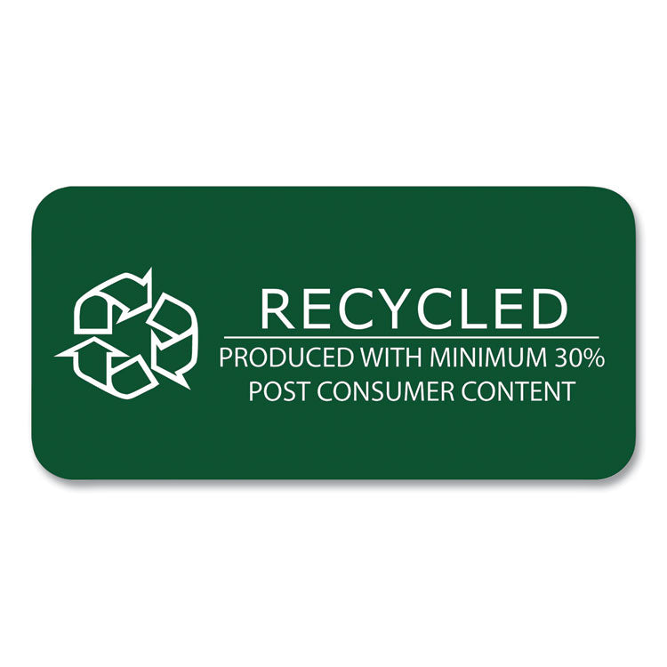 Environotes Wirebound Recycled Index Cards, Narrow Rule, 3 x 5, White, 50 Cards, 24/Carton