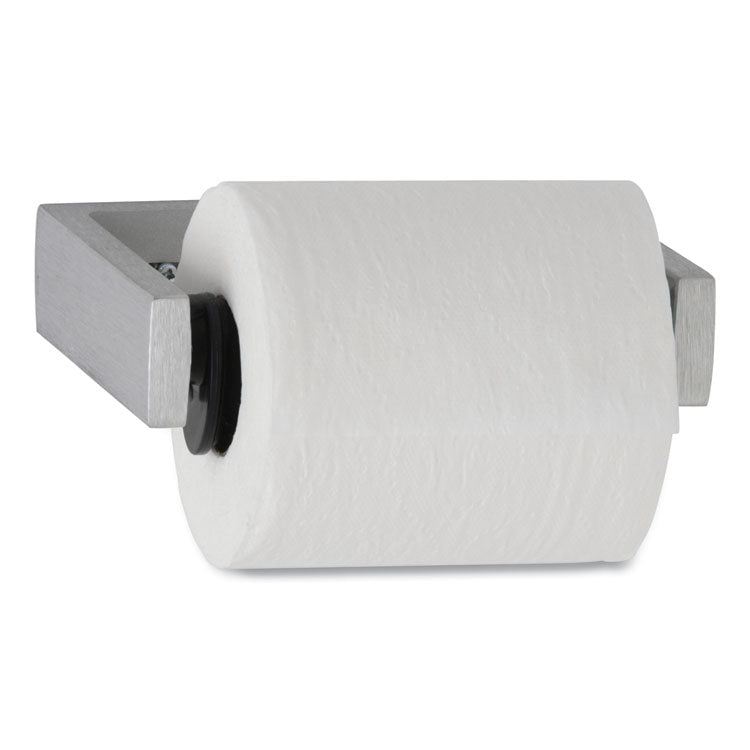 Toilet Tissue Dispenser for Single Roll, 6.5 x 4 x 1, Gray