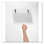 Magnetic Water-Resistant Sign Holder, 8.5 x 11, Clear Frame, 5/Pack