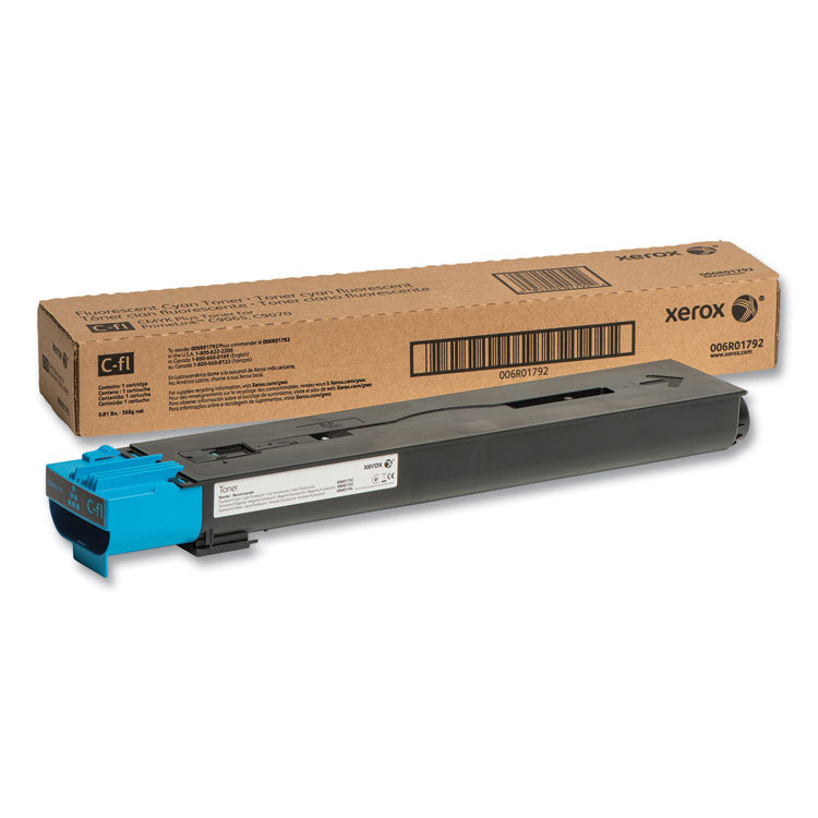 006R01792 Toner, 16,000 Page-Yield, Fluorescent Cyan