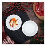 Concorde Foam Plate, 6" dia, White, 1,000/Carton