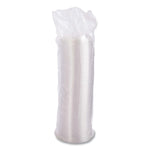 Plastic Dome Lid, Fits 5 oz to 32 oz Hot Cups/Containers, Clear, 100/Pack, 10 Packs/Carton