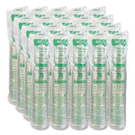Ultra Clear Pedestal PET Cups, 32 oz, Plastic, Clear, 25/Bag, 20 Bags/Carton