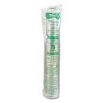 Ultra Clear Pedestal PET Cups, 32 oz, Plastic, Clear, 25/Bag, 20 Bags/Carton