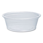 Conex Complements Portion/Medicine Cups, 1.5 oz, Plastic, Translucent, 125/Bag, 20 Bags/Carton