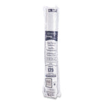 Conex Complements Portion/Medicine Cups, 2 oz, Plastic, Clear, 125/Bag, 20 Bags/Carton
