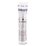 PETE Flat Straw-Slot Cold Cup Lids, Fits 16 oz to 24 oz Cold Cups, Plastic, Clear, 100/Pack, 10 Packs/Carton