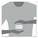 Bare Eco-Forward RPET Deli Containers, ProPlanet Seal, 8 oz, 4.6" Diameter x 1.8" h, Clear, Plastic, 500/Carton