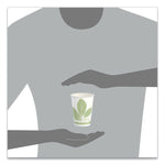 Bare Eco-Forward Paper Cold Cups, 9 oz, Green/White, 100/Sleeve, 20 Sleeves/Carton