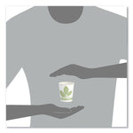 Bare Eco-Forward Paper Cold Cups, 5 oz, Green/White, 100/Sleeve, 30 Sleeves/Carton