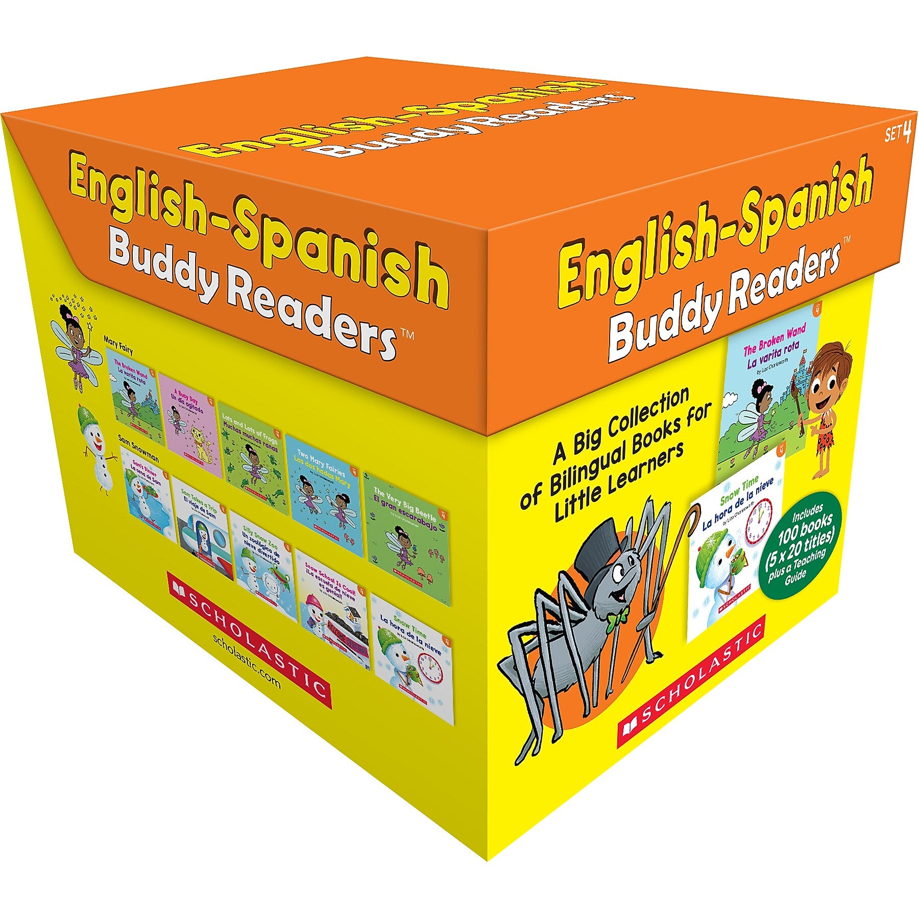 Scholastic Teaching English-Spanish Buddy Readers: Set 4, Multiple-Copy Set, 101/Set