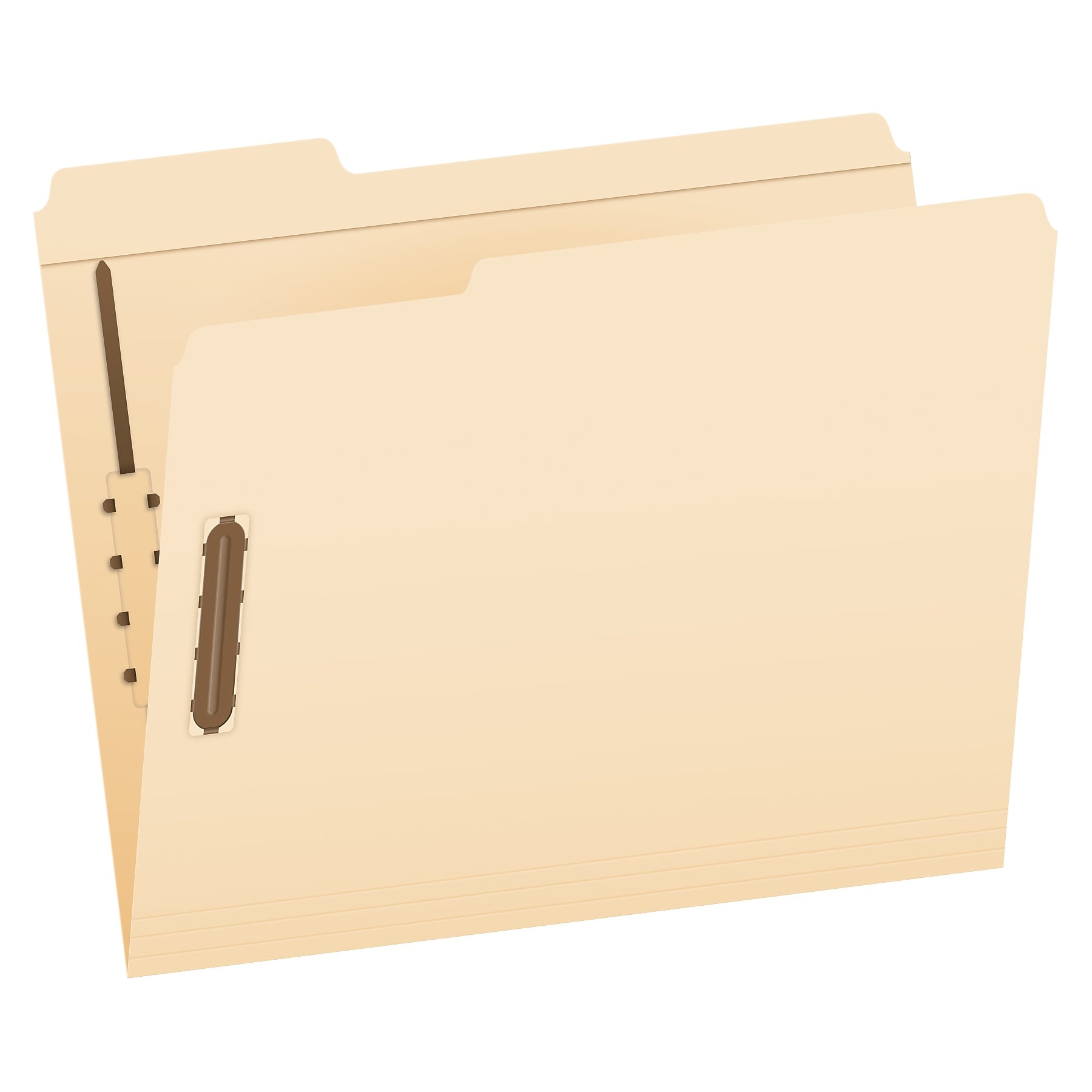 Pendaflex File Folder, 1-Tab, Assorted, Letter Size, Manila, 50/Box (1006993)