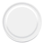 Paper Dinnerware, Plate, 6" dia, White, 1,000/Carton