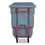1 cu yd BRUTE DURATILT Frame Tilt Truck, Heavy Duty, 2,100 lb Capacity, Gray