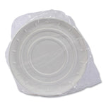 Vanguard Molded Fiber Pizza Tray, 16" Diameter, White, Sugarcane, 50/Carton