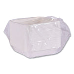 Vanguard Worldview Renewable and Compostable Sugarcane Take-Out Containers, 36 oz, 8 x 8 x 2, White, 200/Carton