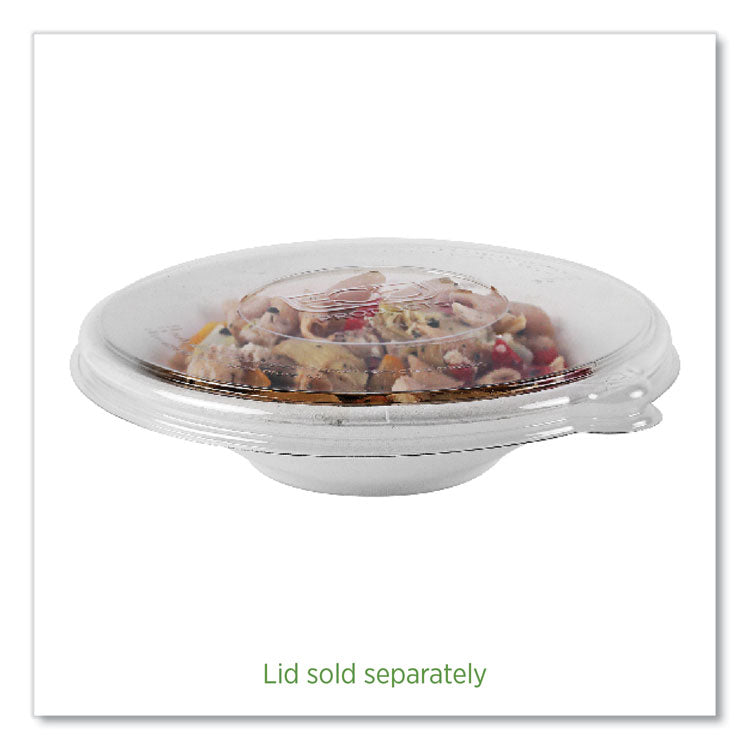 Vanguard Renewable and Compostable Sugarcane Bowls, 24 oz, White, 400/Carton